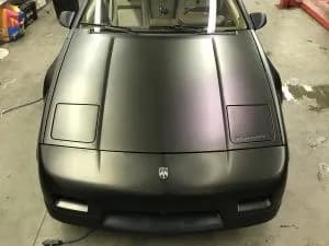 Satin Gold Dust on Black Fiero