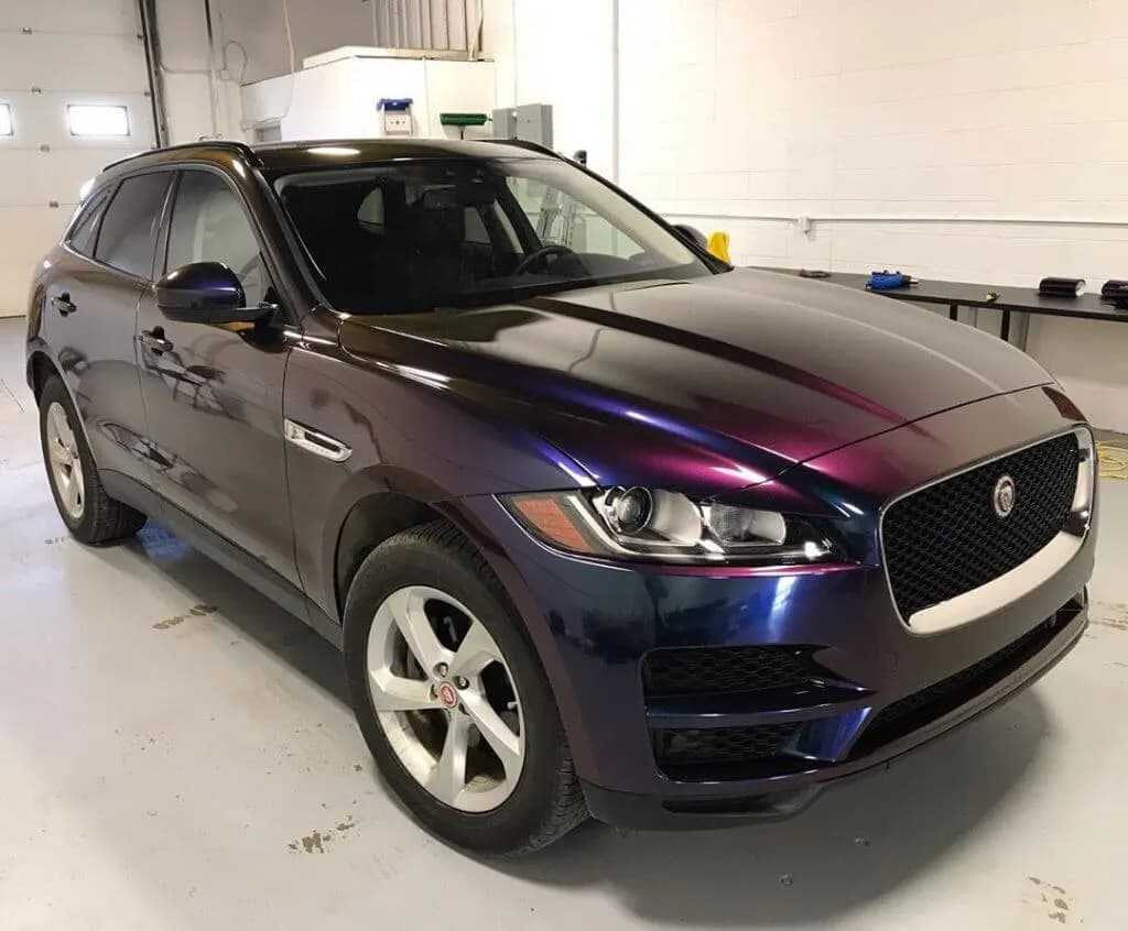 Jaguar Car Wrap