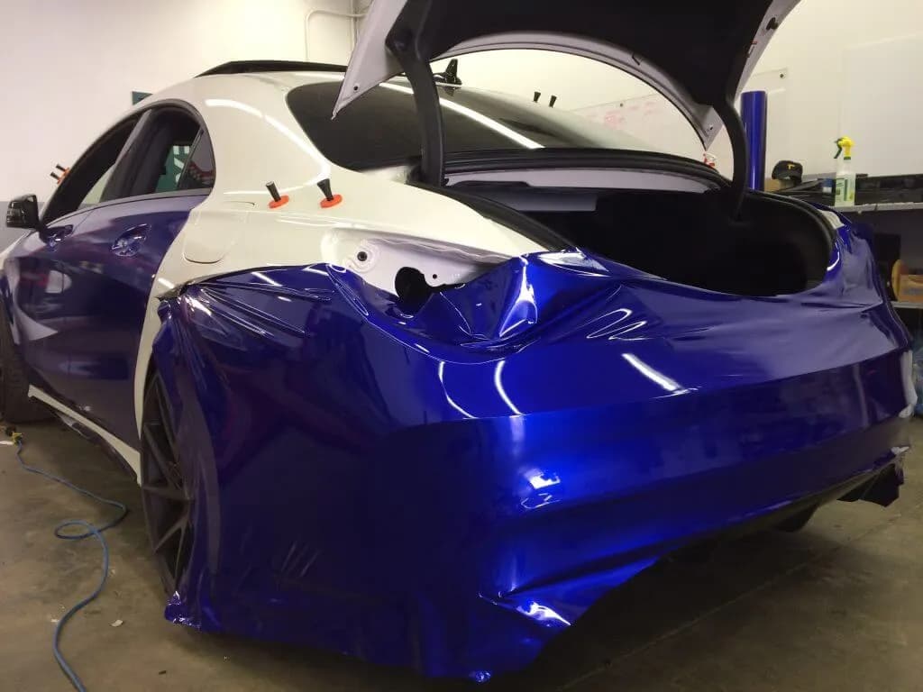 Gloss Blue Raspberry Mercedes