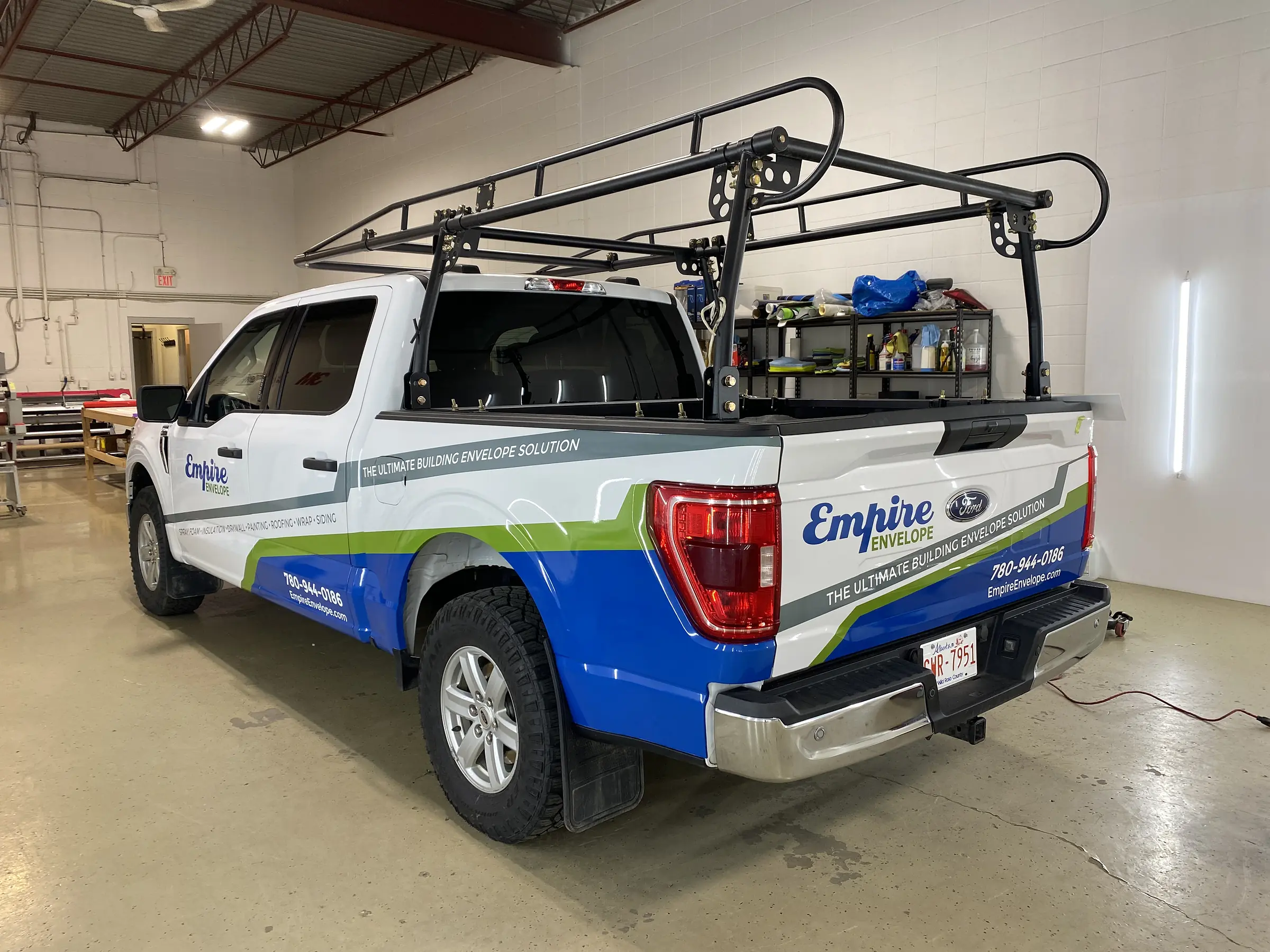 Fleet vehicle wrap by Choice Graphics