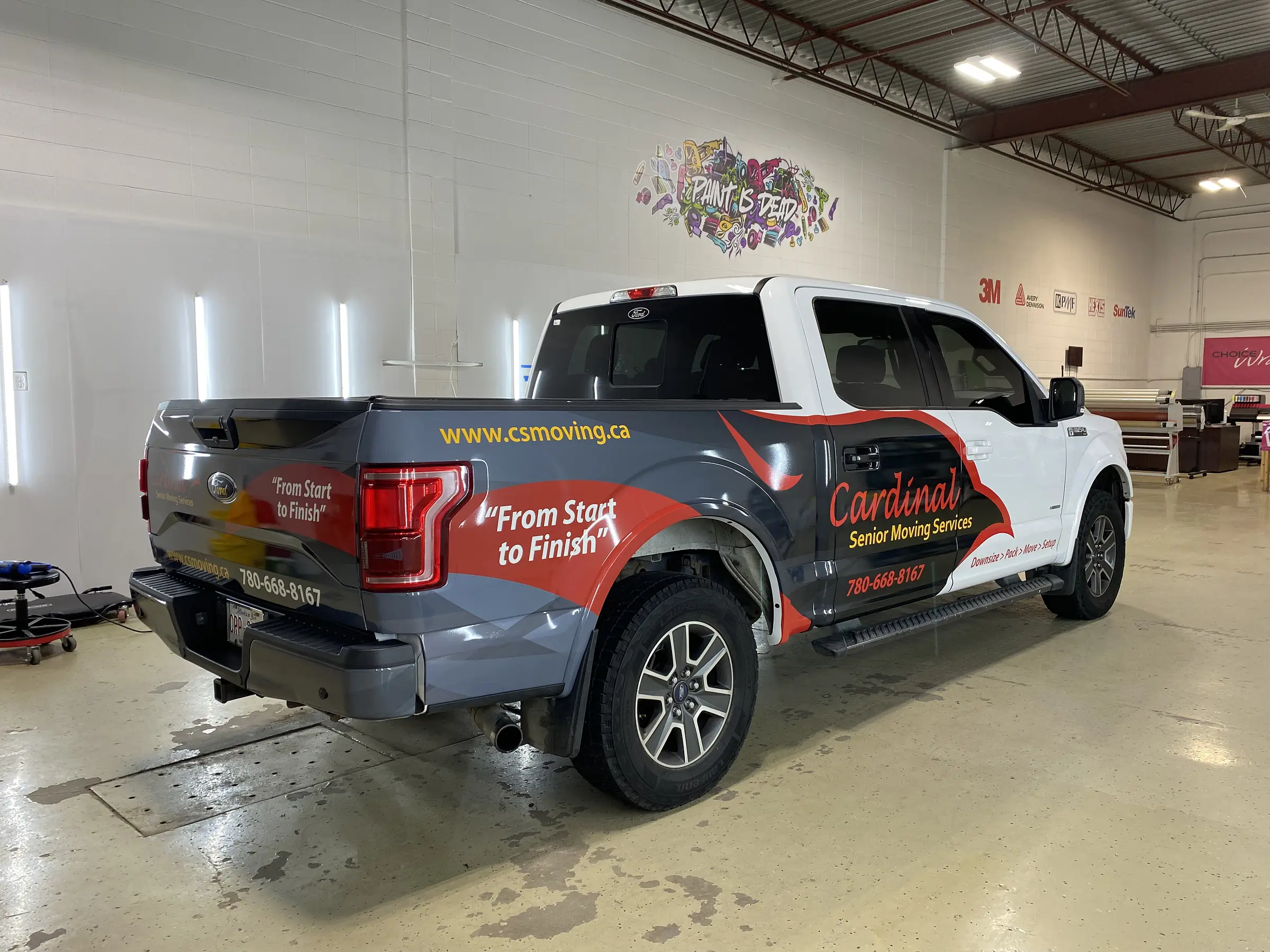 Fleet vehicle wrap by Choice Graphics