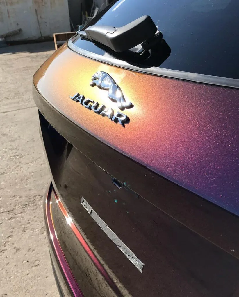 Jaguar Car Wrap