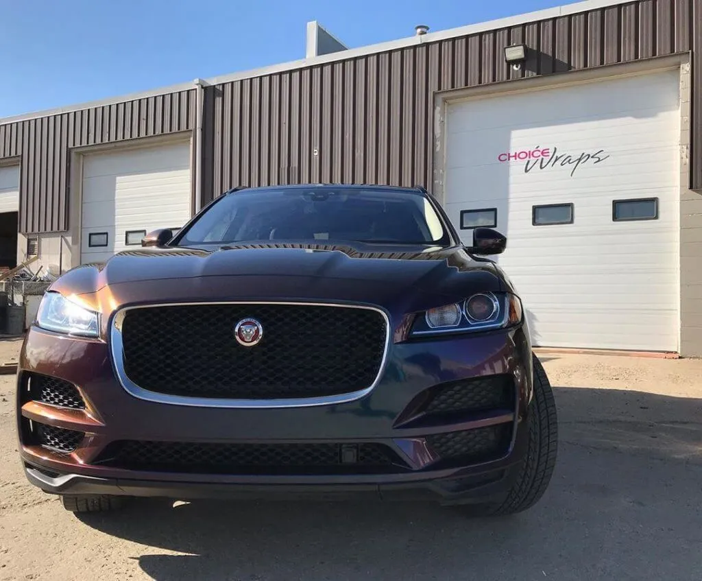 Vinyl Wrap Grill